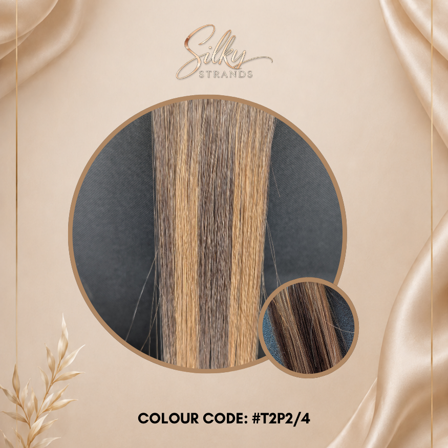 Silky Strands Genius Weft – Mocha Balayage