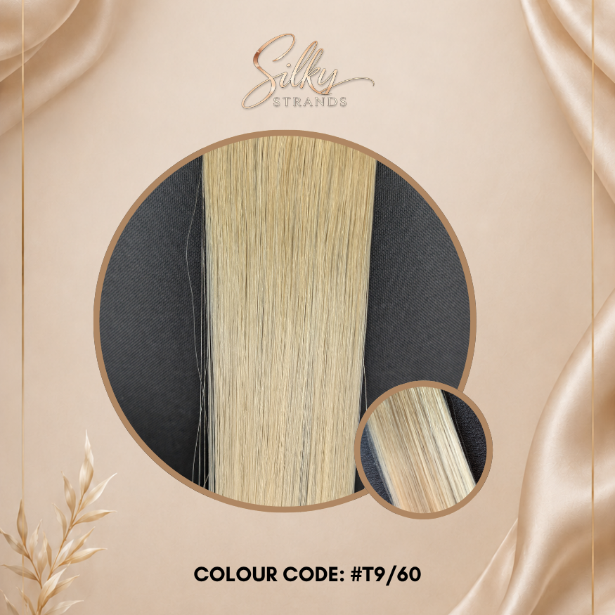 Silky Strands Genius Weft – Pearl Ice Blonde