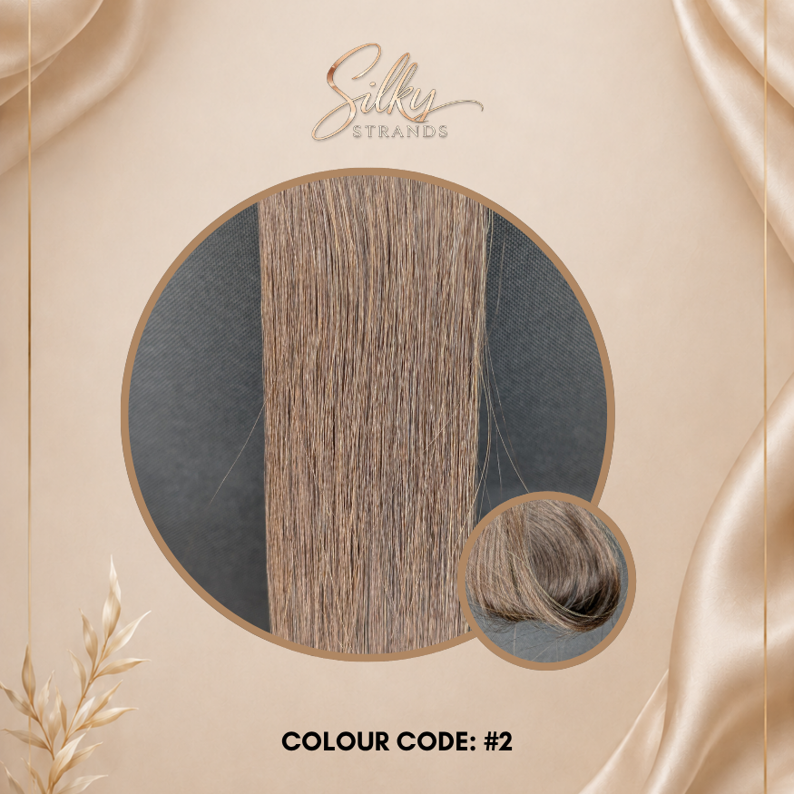Silky Strands Genius Weft – Midnight Chestnut