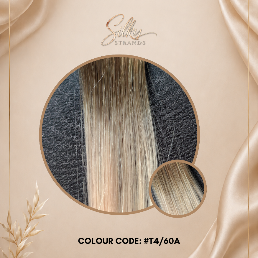 Silky Strands Genius Weft – Ash Beige Melt
