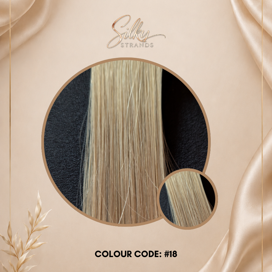 Silky Strands Genius Weft – Light Mushroom Blonde