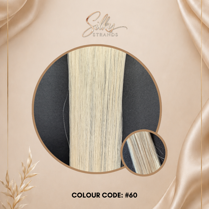 Silky Strands Genius Weft – Ice Blonde