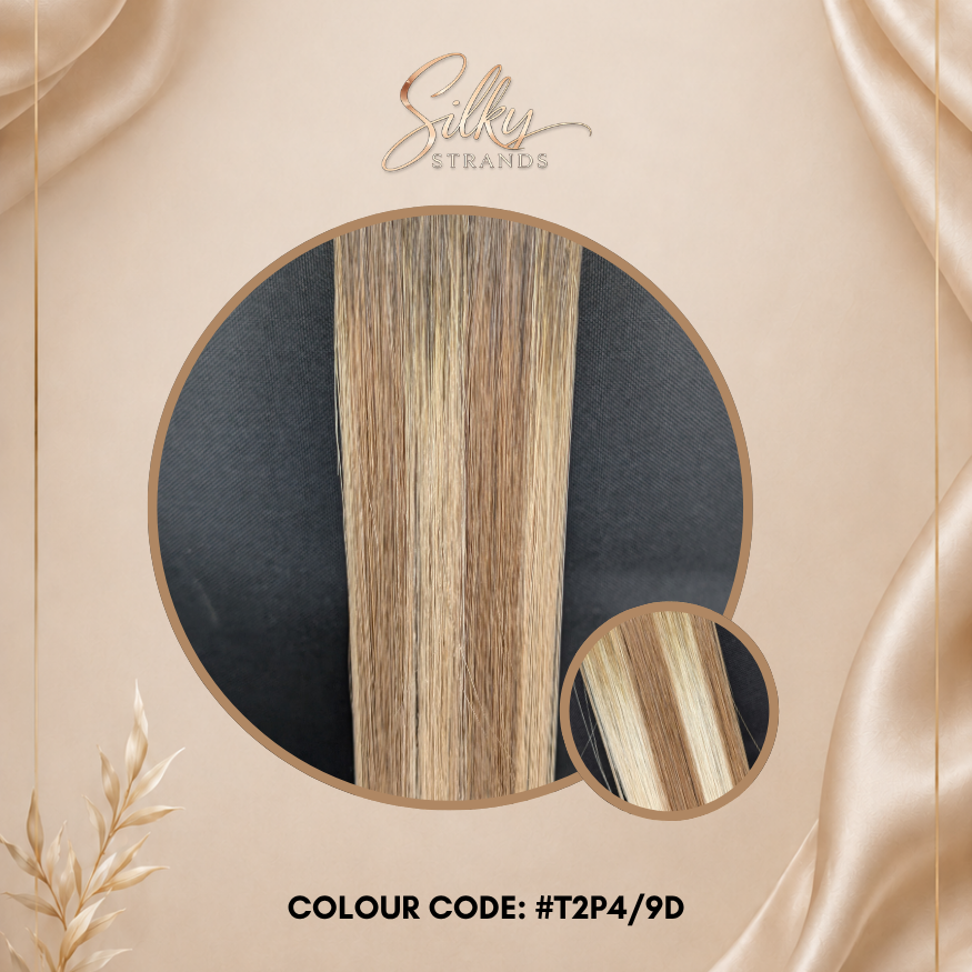 Silky Strands Genius Weft – Vanilla Cream Blonde