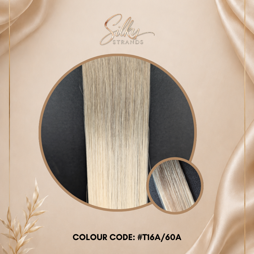 Silky Strands Genius Weft – Silver Ash Melt