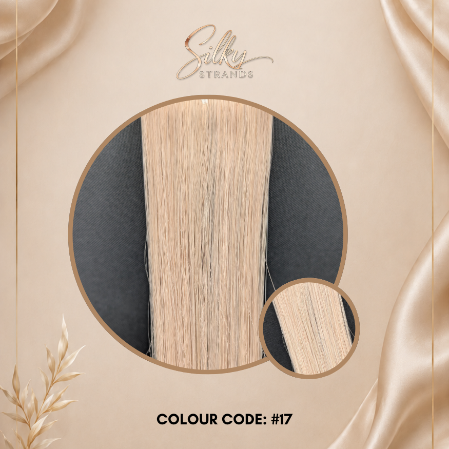 Silky Strands Genius Weft – Champagne Blonde