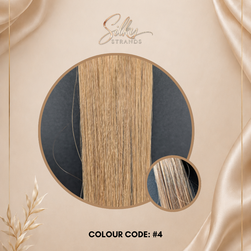 Silky Strands Genius Weft – Chestnut Light