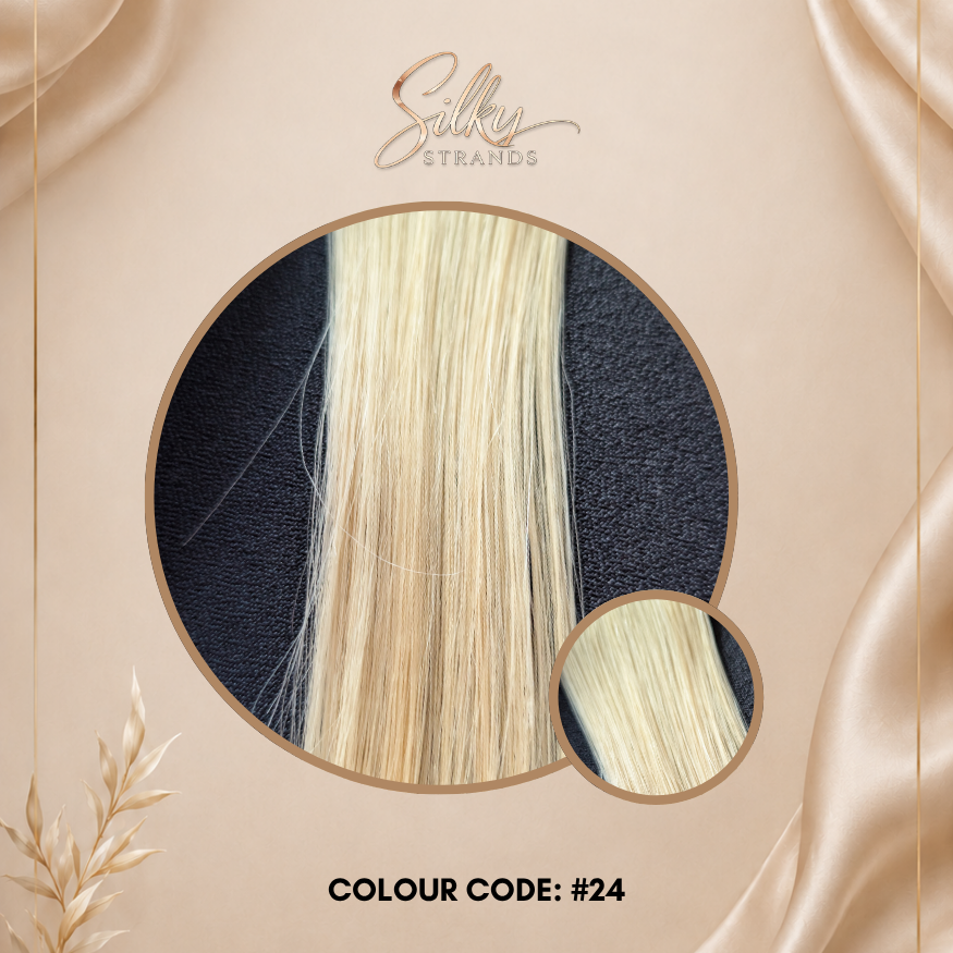Silky Strands Genius Weft – Golden Blonde