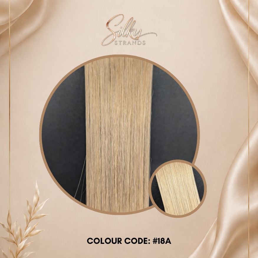 Silky Strands Genius Weft – Mushroom Blonde
