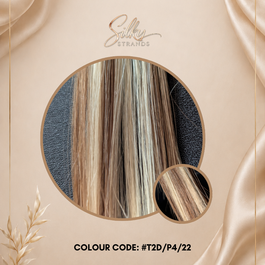 Silky Strands Genius Weft – Honey Beige Melt