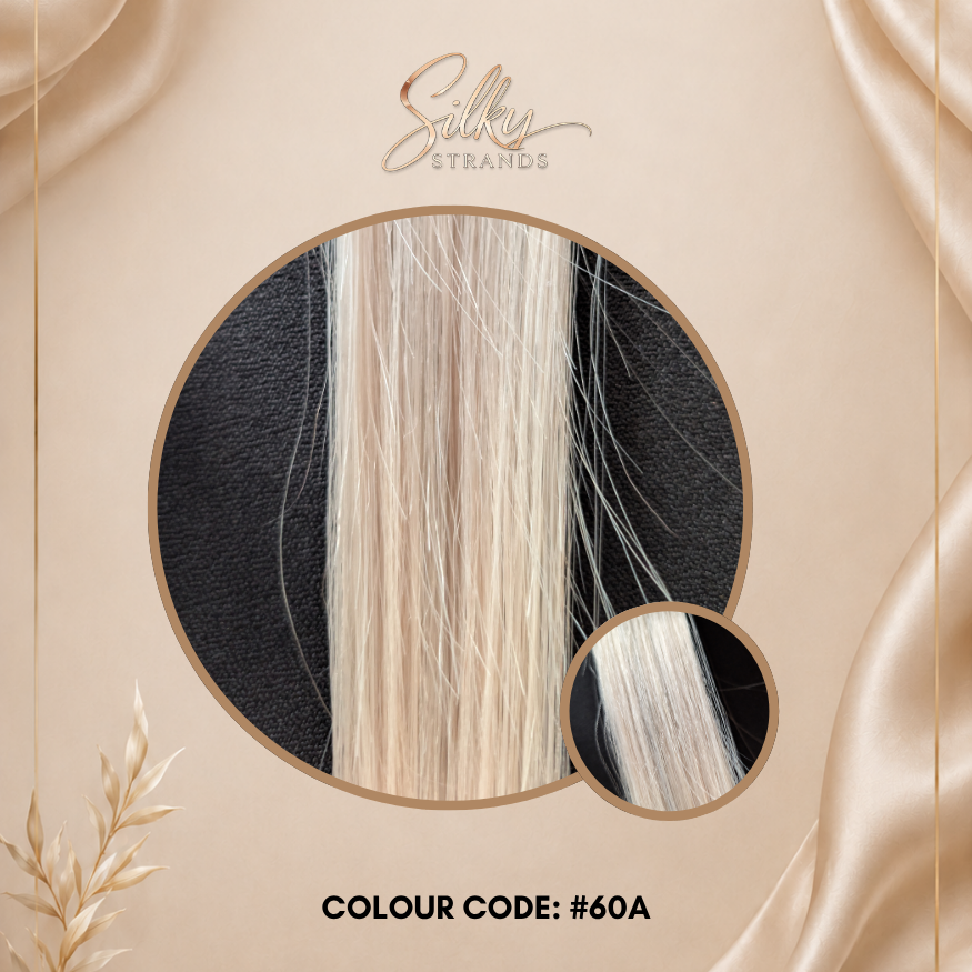Silky Strands Genius Weft – Ash Ice Blonde