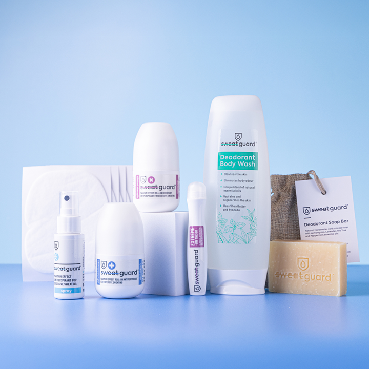 Sweat Guard personal care products