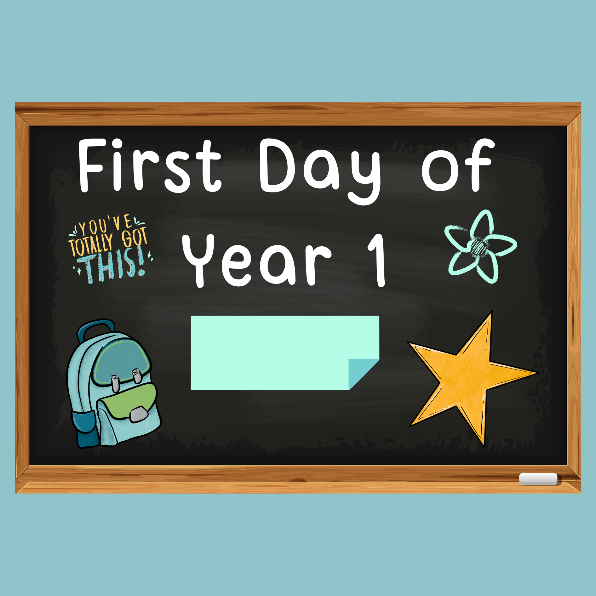 Close up of Year 1 sign.png