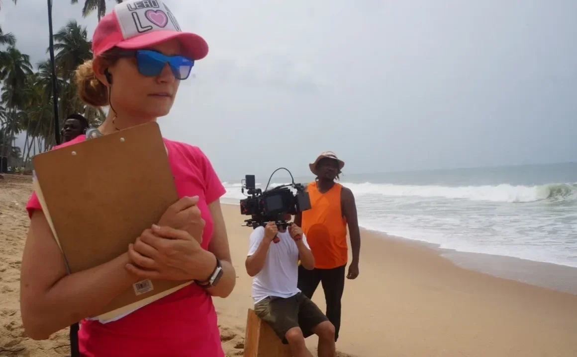 On location in West Africa
