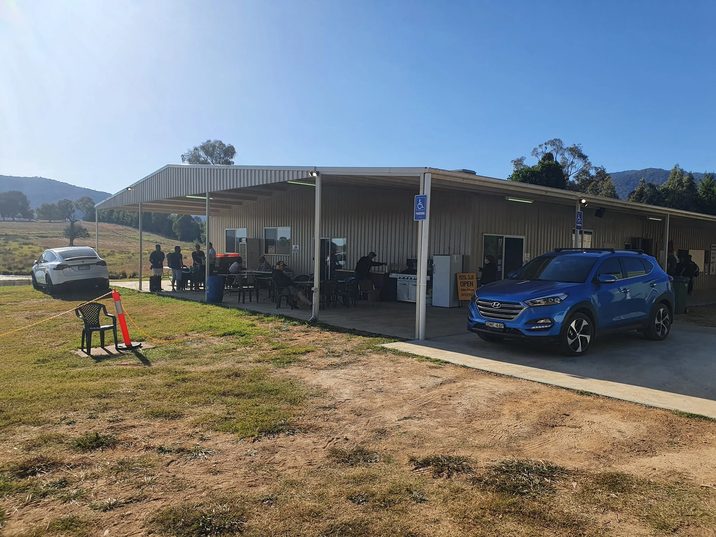 Clubhouse at Yackandandah Pistol Club