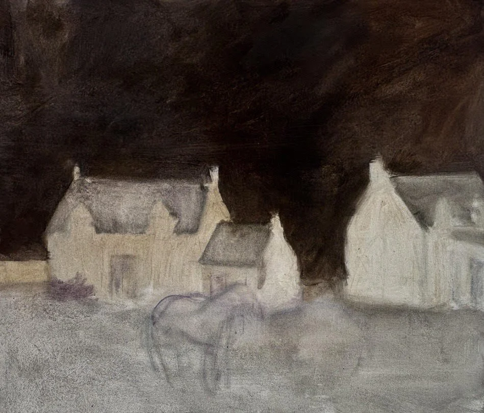 'Ghost', Oil on Canvas, 60x70cm