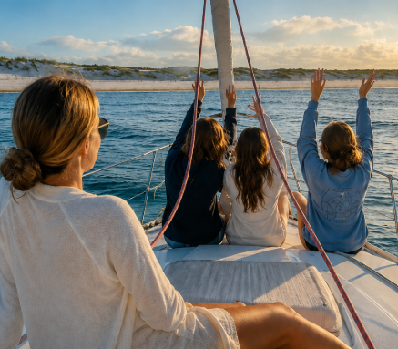 Sunset Sails and Summer Memories: Watching Her Grow, One Summer at a Time