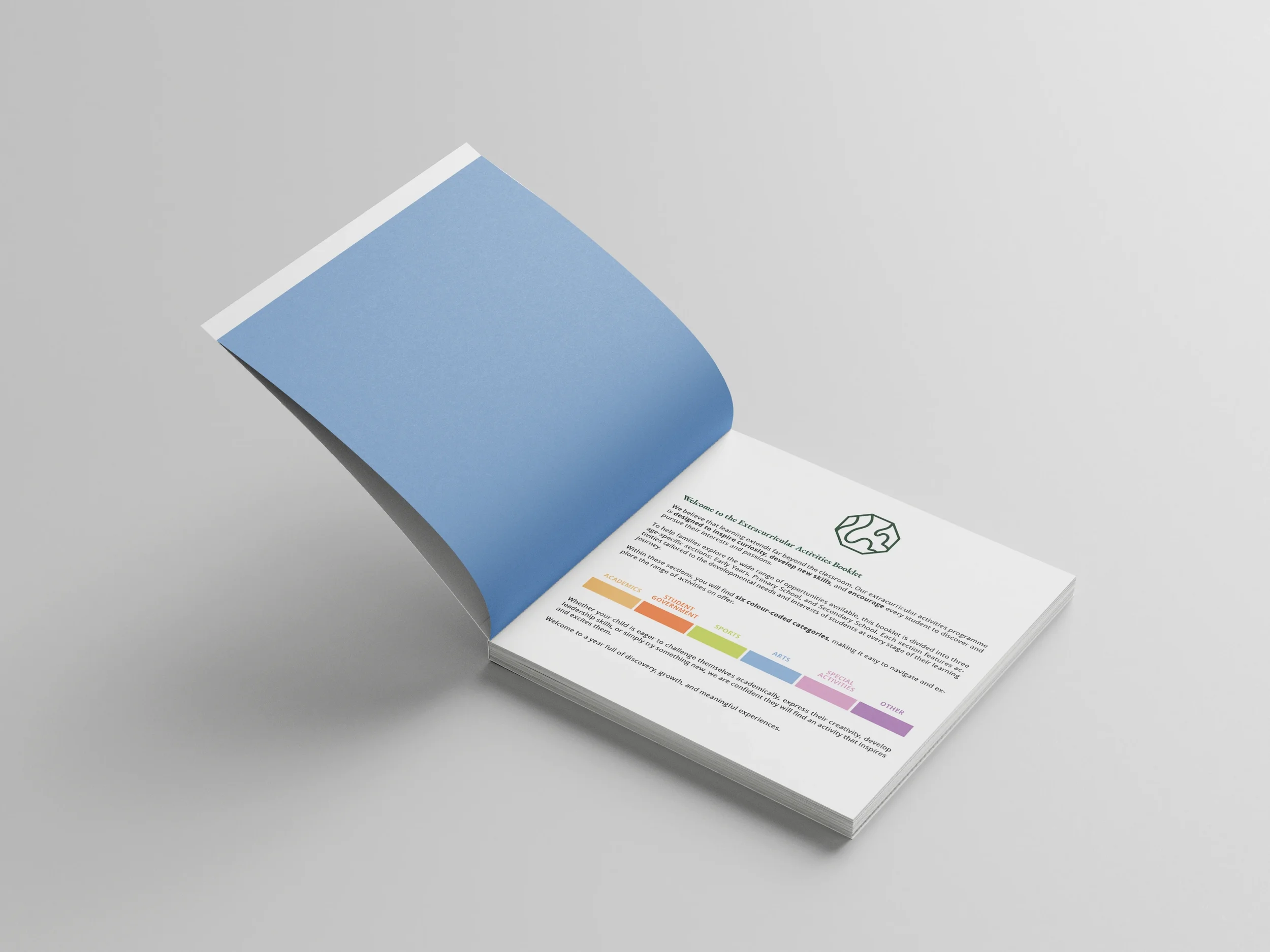 Extra-curricular activities brochure