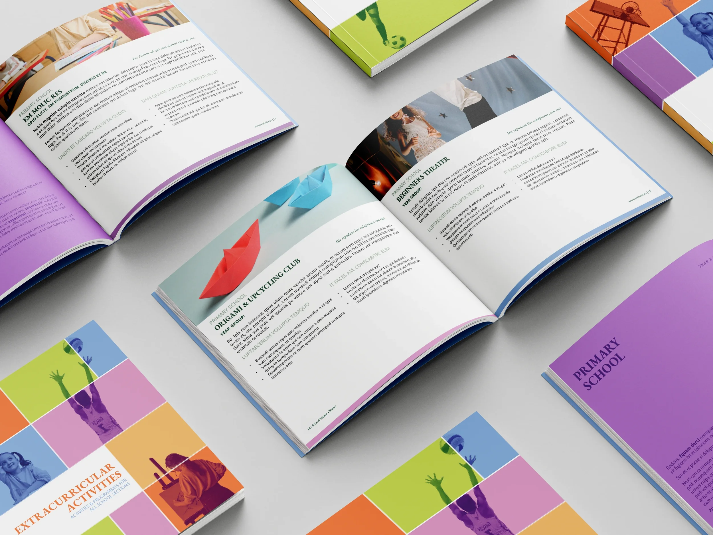 Extra-curricular activities brochure