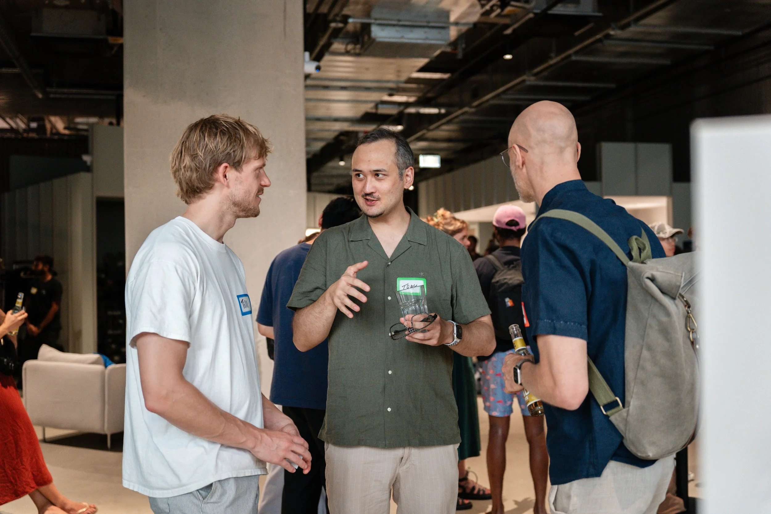networking with the community at a NXTLX event