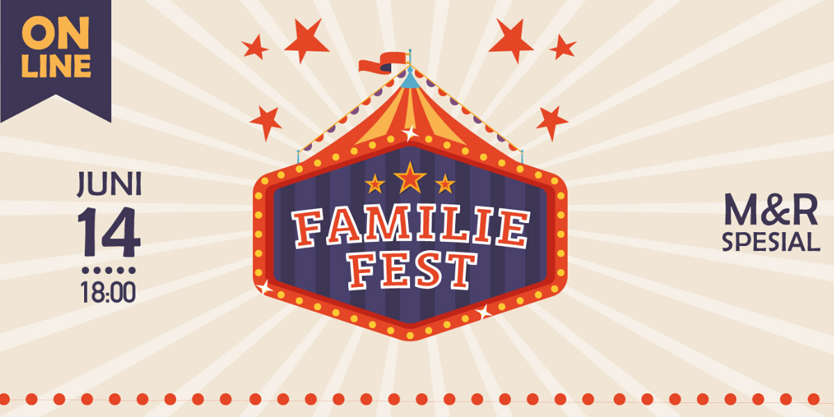 Familiefest på nett for heile Møre & Romsdal