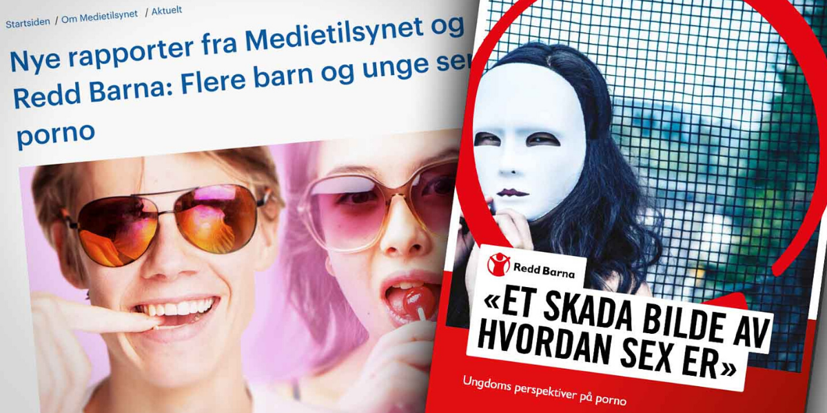 Ein av to ungdomar har sett på porno på nett