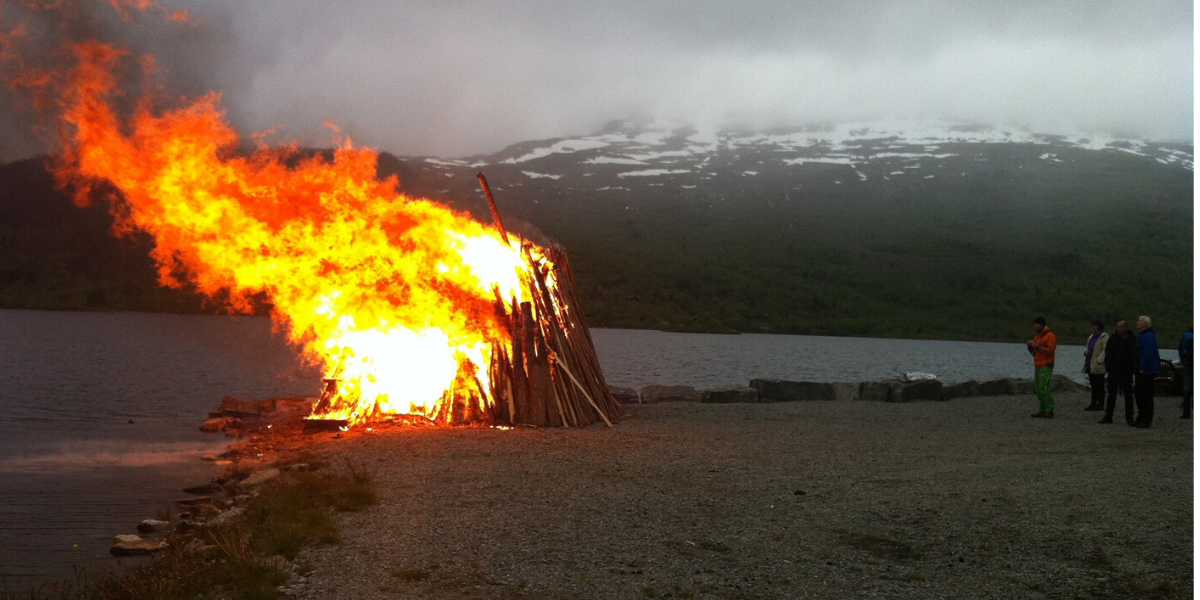 Sankthans-feiring på Orreneset