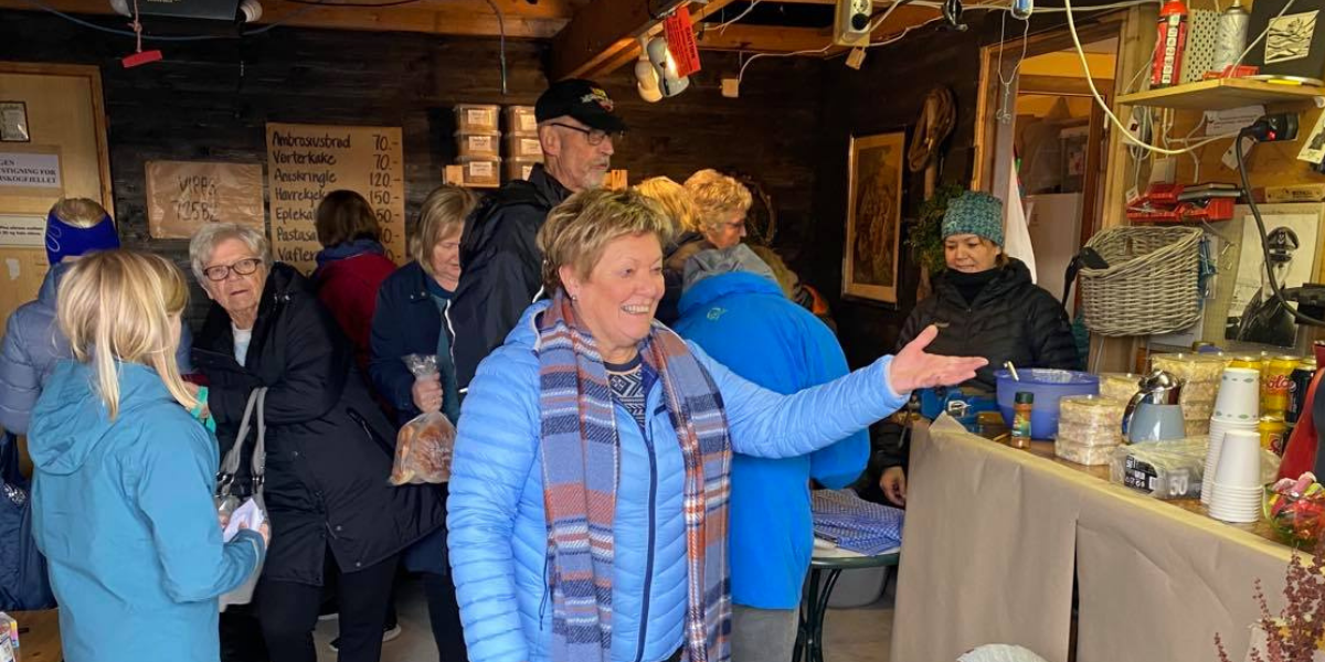 Garasjesal for Radio Sunnmøre med suksess