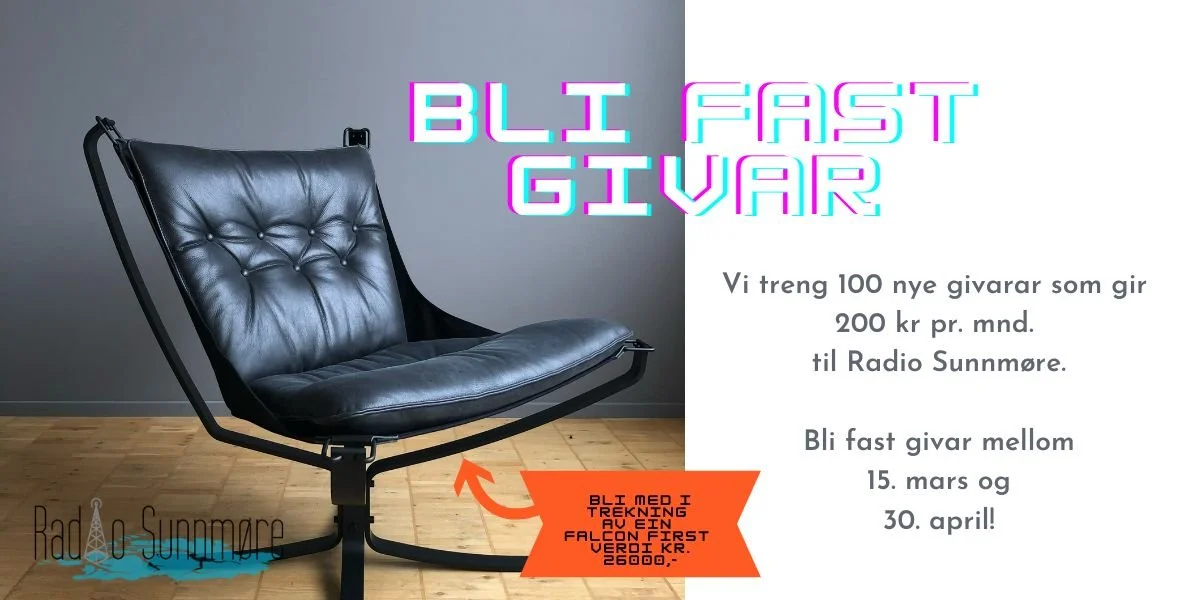 Bli fast givar til Radio Sunnmøre