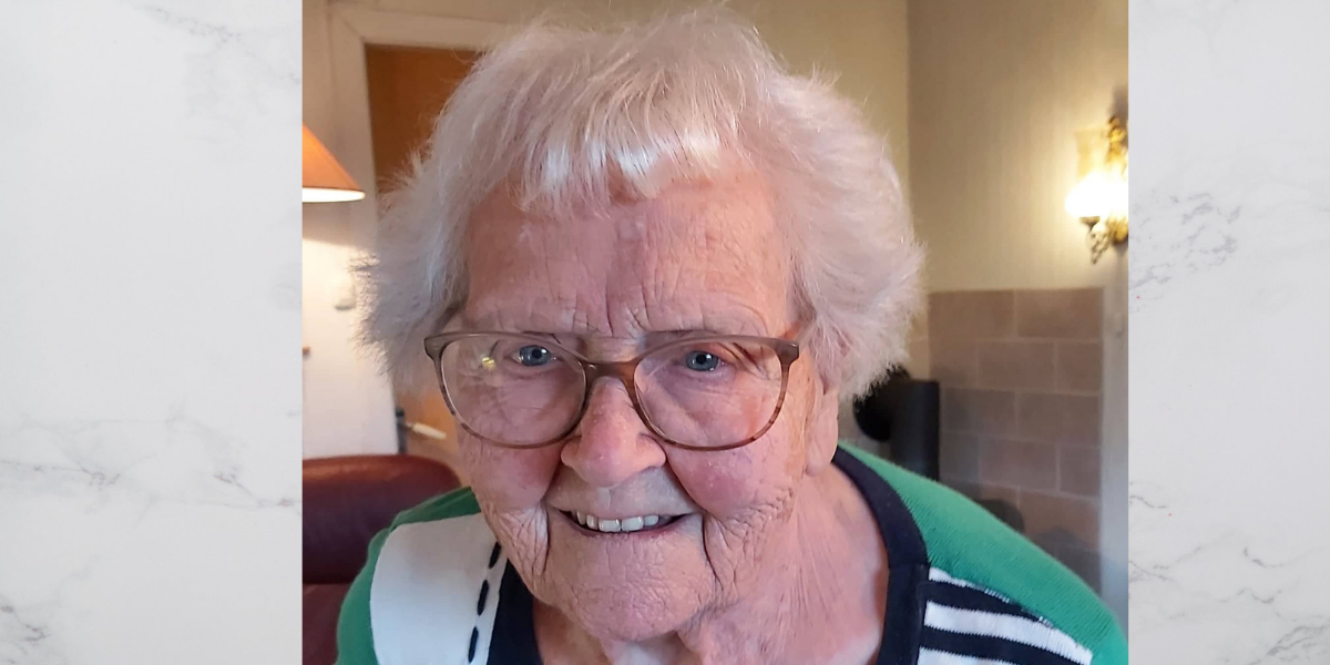 Engasjert 100-åring på Vigra