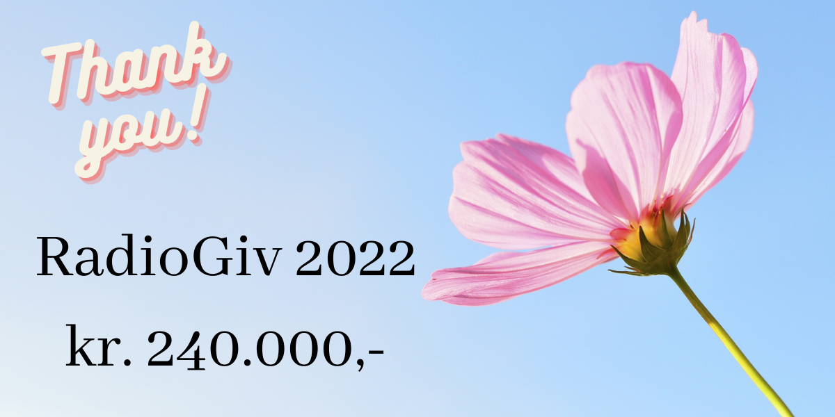 Fantastisk resultat under årets RadioGiv 2022