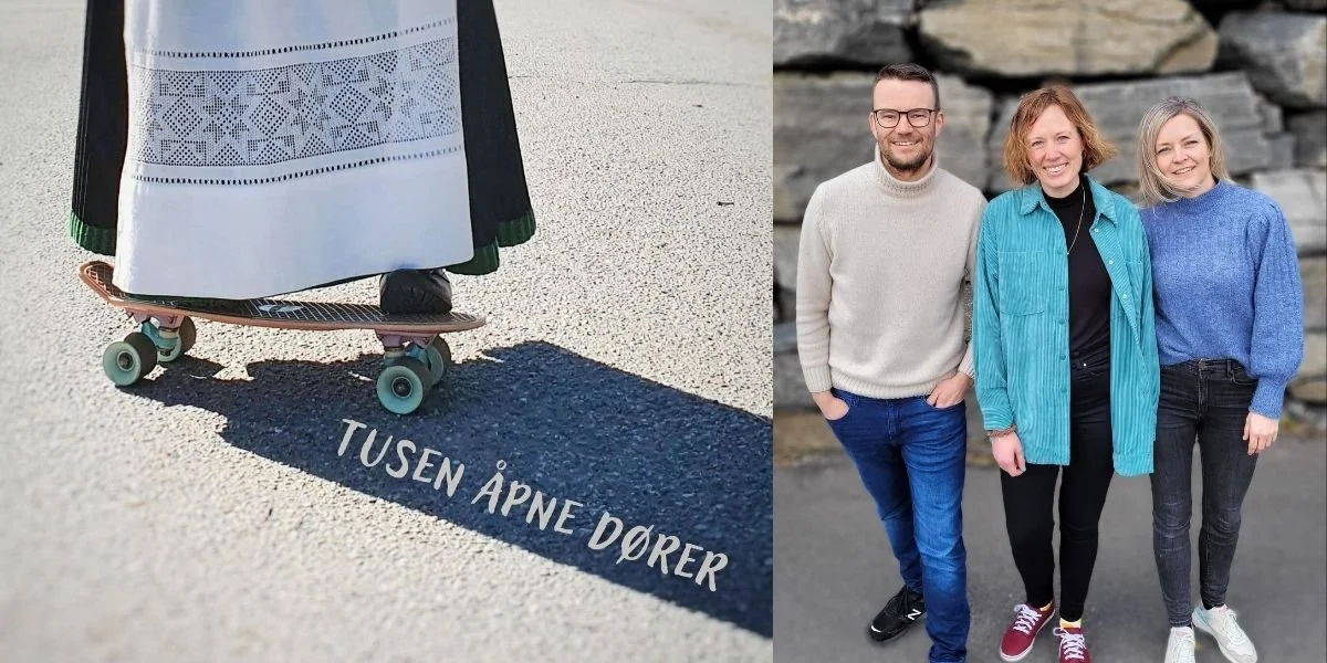 Premiere på songen "Tusen åpne dører"