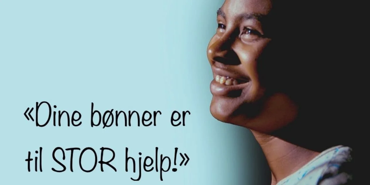 Yael frå Eritrea - takk for dine bøner