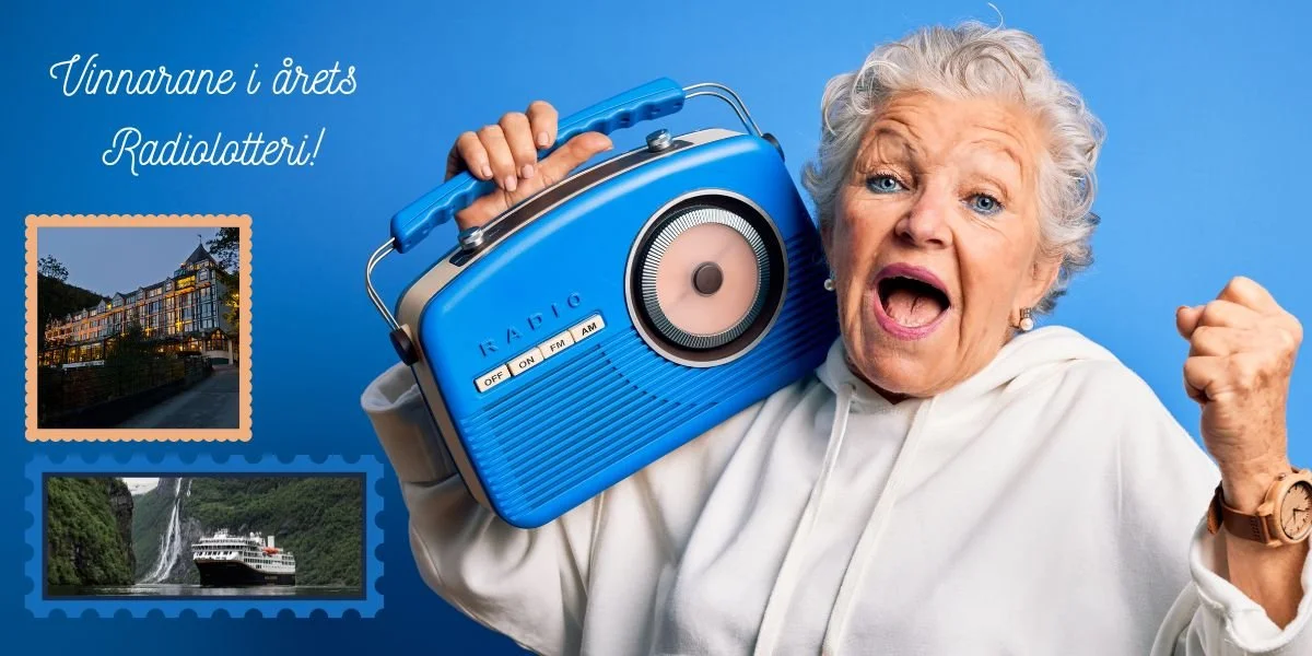 Vinnarane i årets Radiolotteri