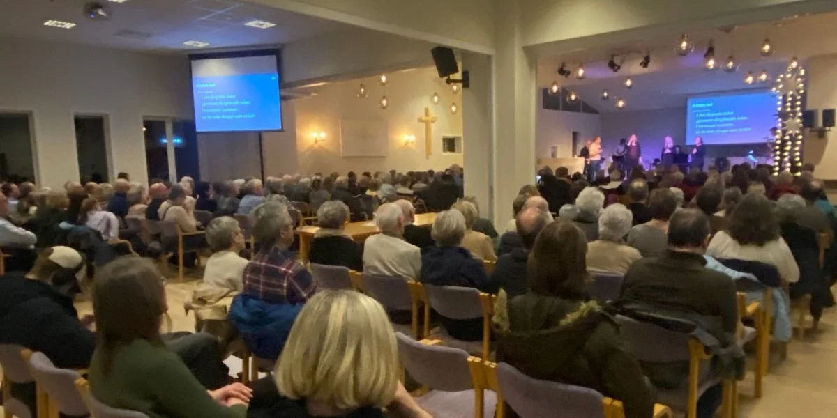 Fullt hus på Molde bedehus