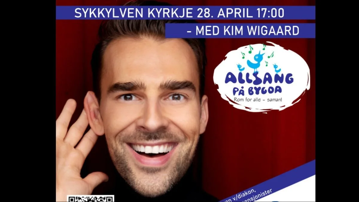 Sangkveld med Kim Wigaard i Sykkylven