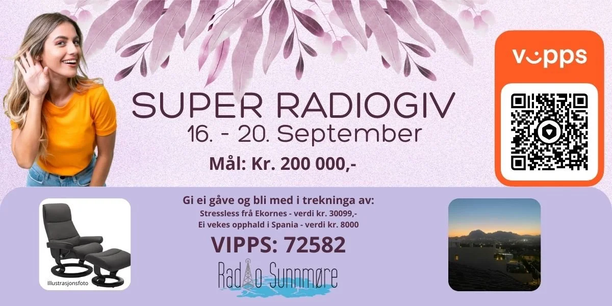 Tusen takk for støtta!