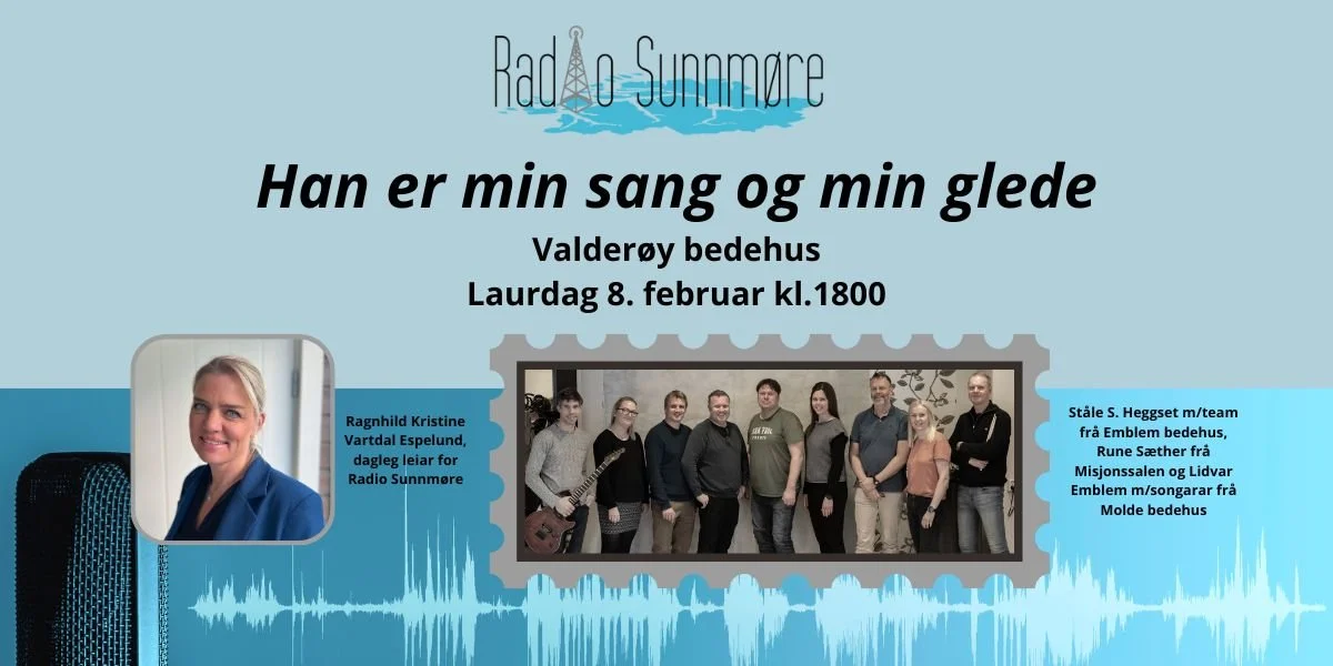 Radio Sunnmøre inviterer til allsongkveld