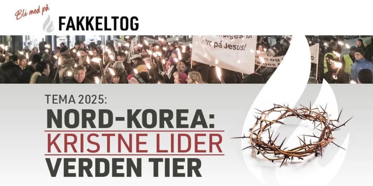 Fakkeltog for forfulgte kristne