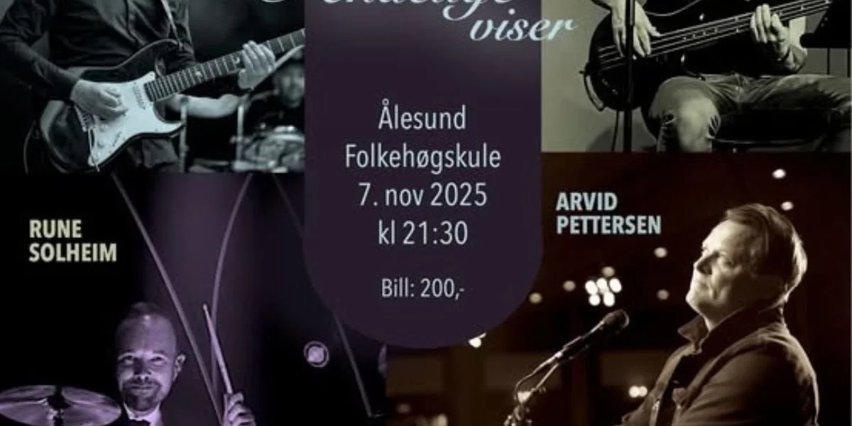 Etter konserten med Arvid Pettersen