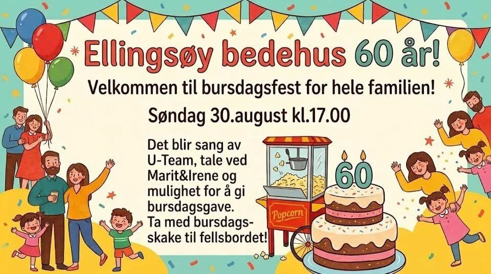 Ellingsøy bedehus 60 år