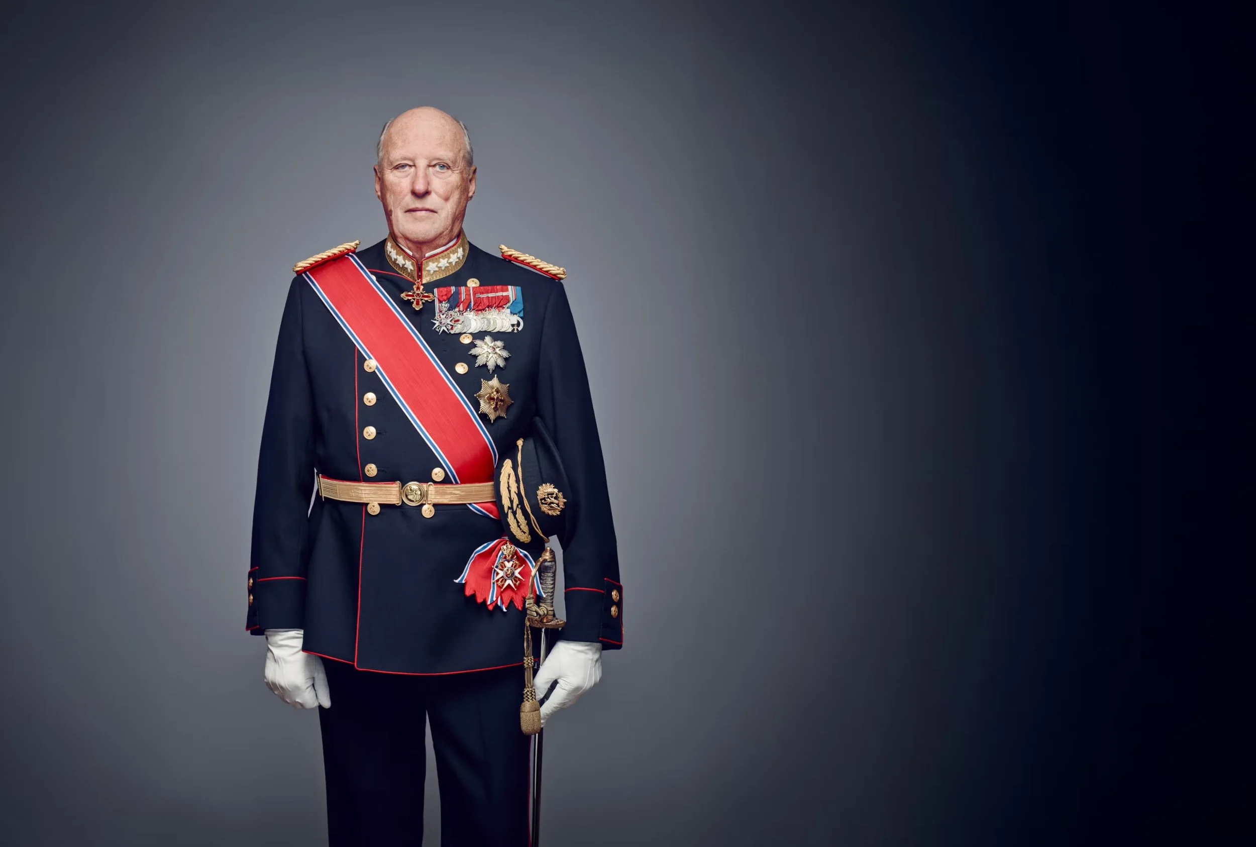 H.M. Kong Harald V er død