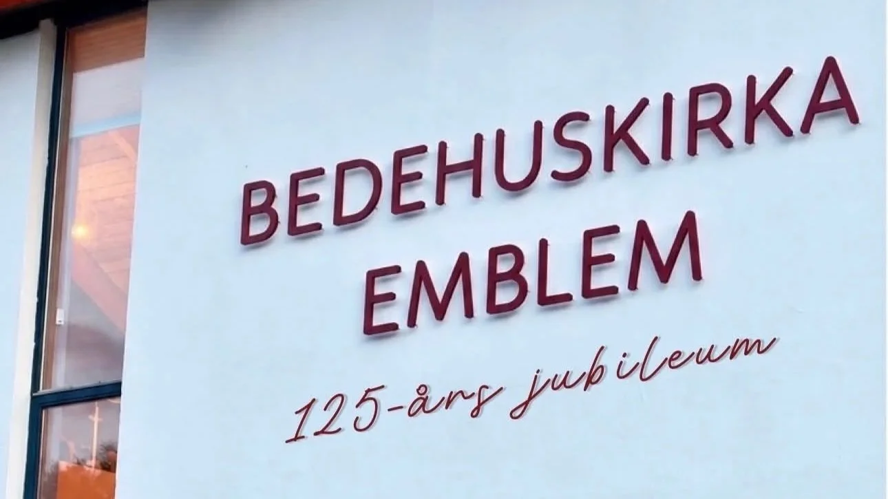 Bedehuskirka Emblem 125 år