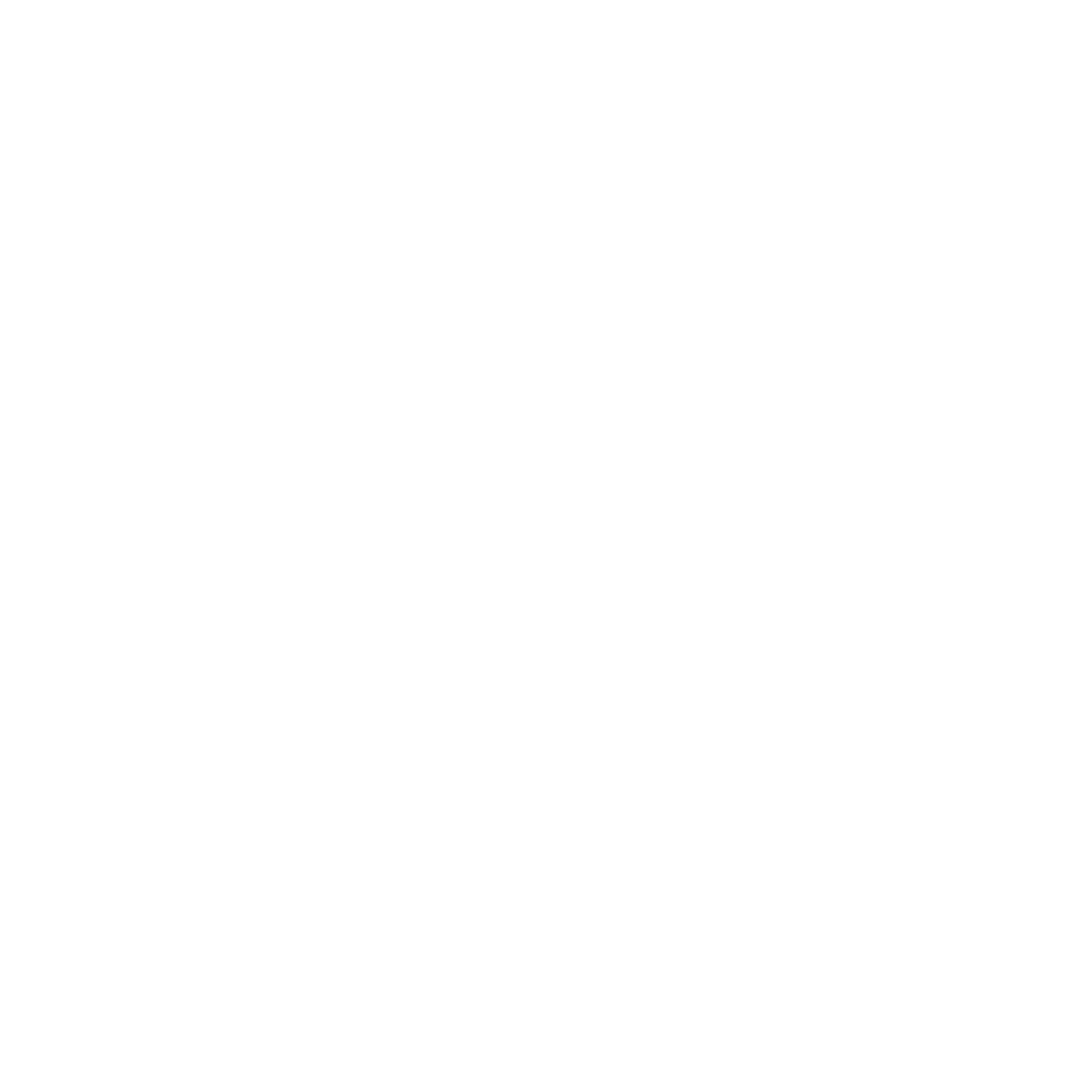 Minimalist white line drawing of a lotus or flower on a black background.