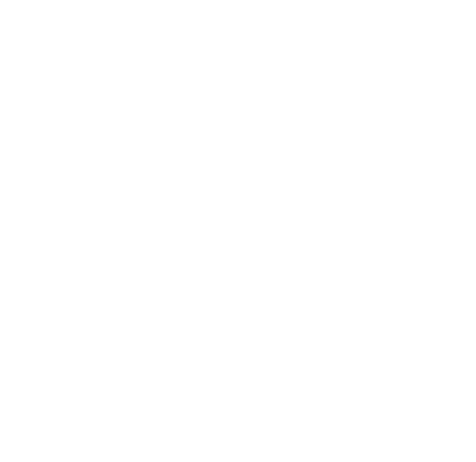 White paw print icon on a black background.