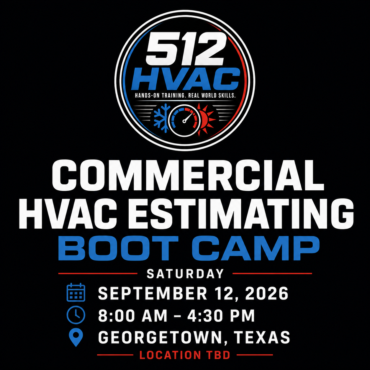 Commercial HVAC Estimation Boot Camp