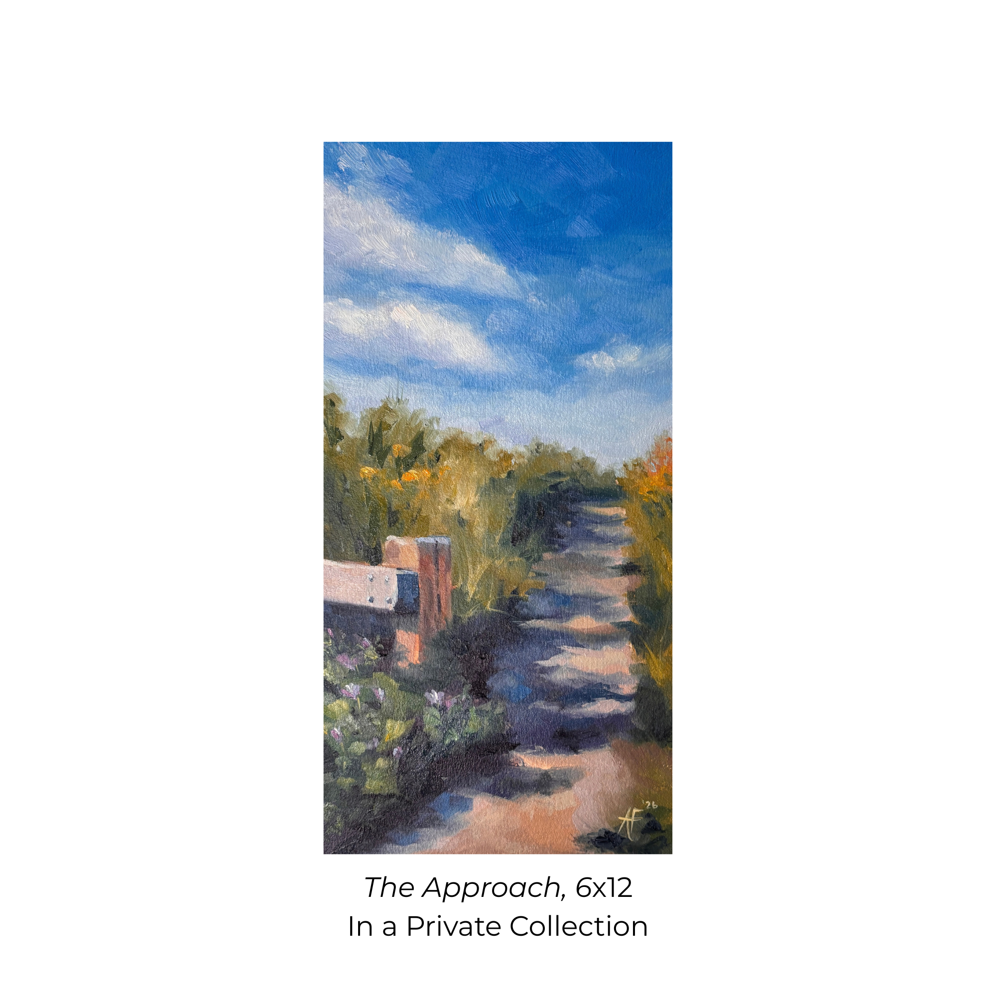Oil Painting Fishers Island
