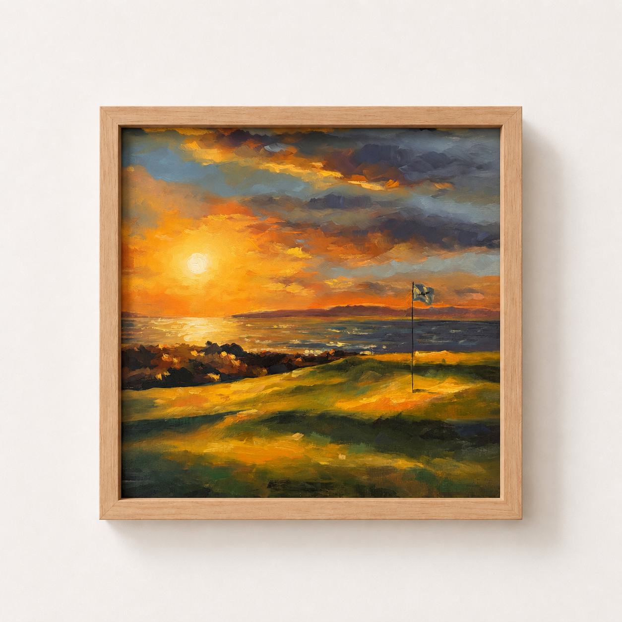 Fishers Island Golf Anna Ferguson Painting