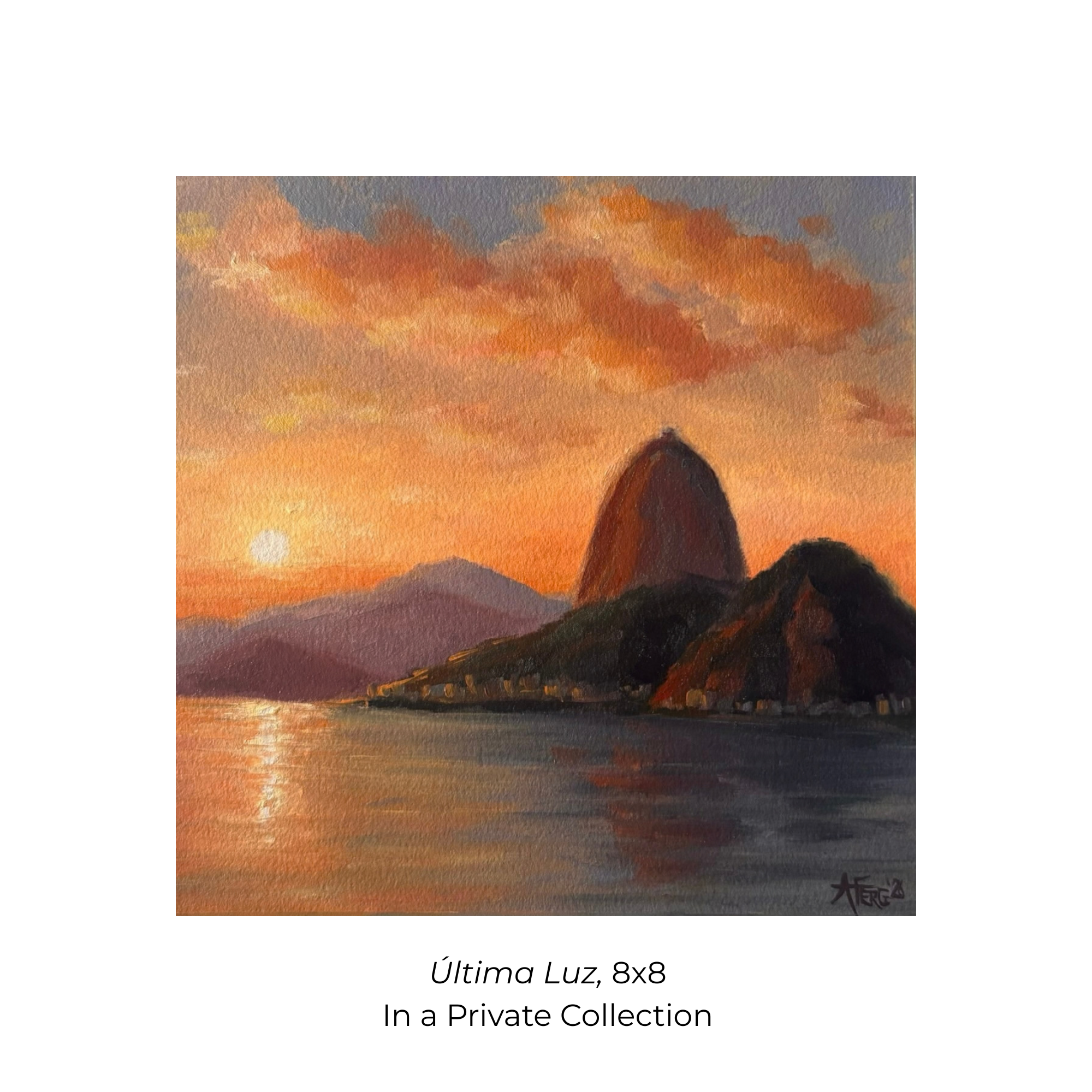 Oil Painting Rio de Janeiro Brazil