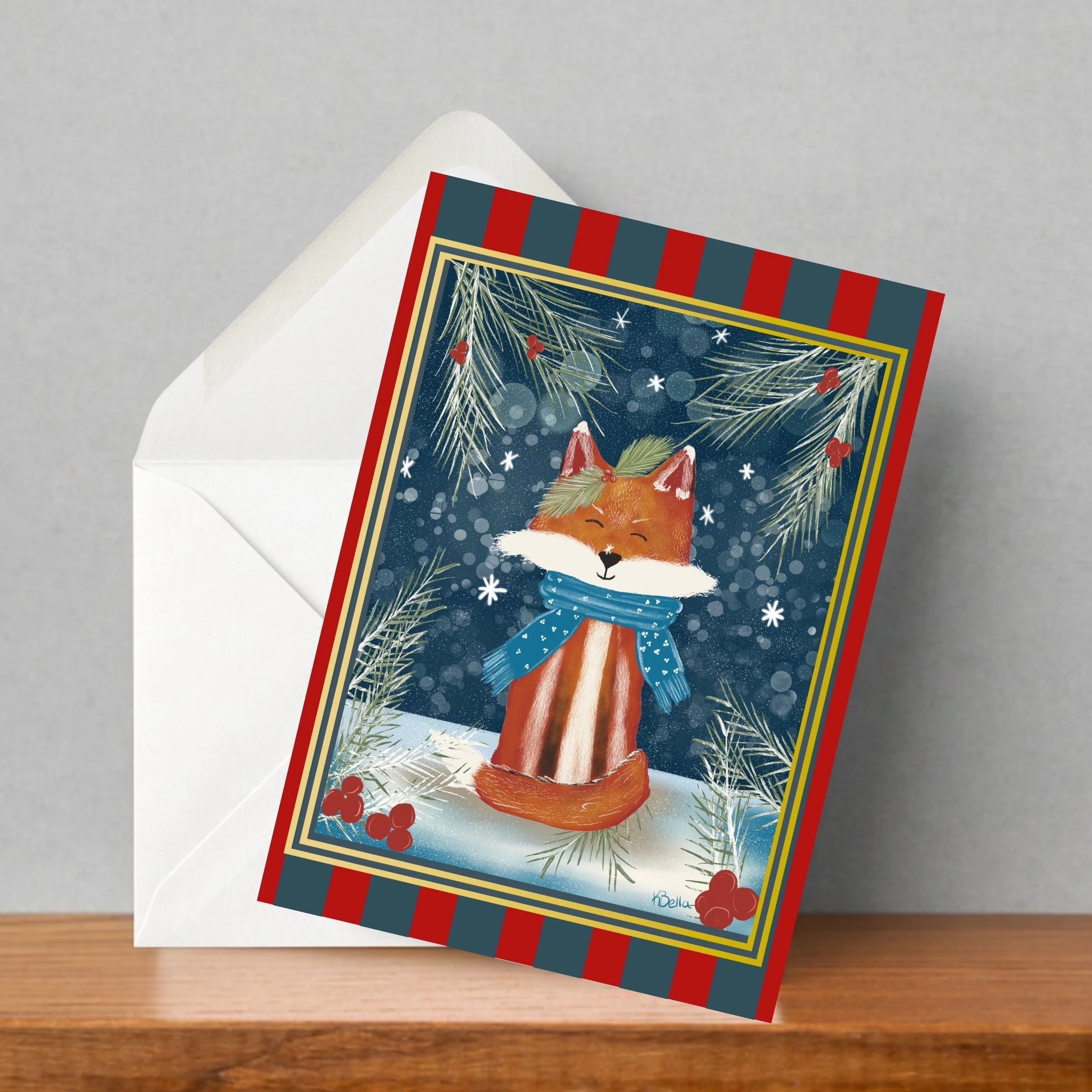 Winter fox card with envelope.jpg
