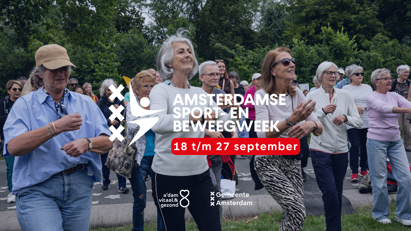 MBVO doet mee aan de Amsterdamse Sport- en Beweegweek 2026